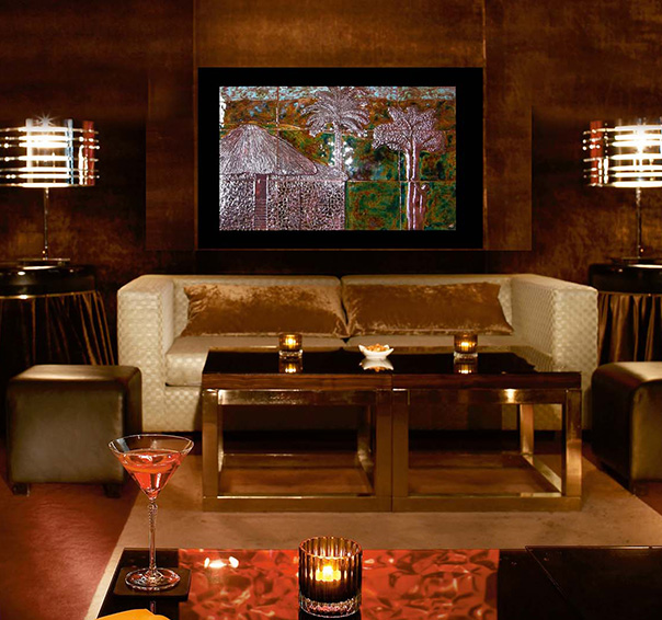 A decoração em cerâmica artística