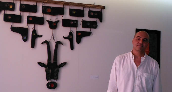 Painel cerâmico de Jorge Garcia : Palanca Negra Gigante