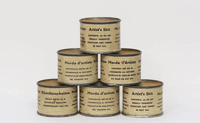 Merda do artista à venda